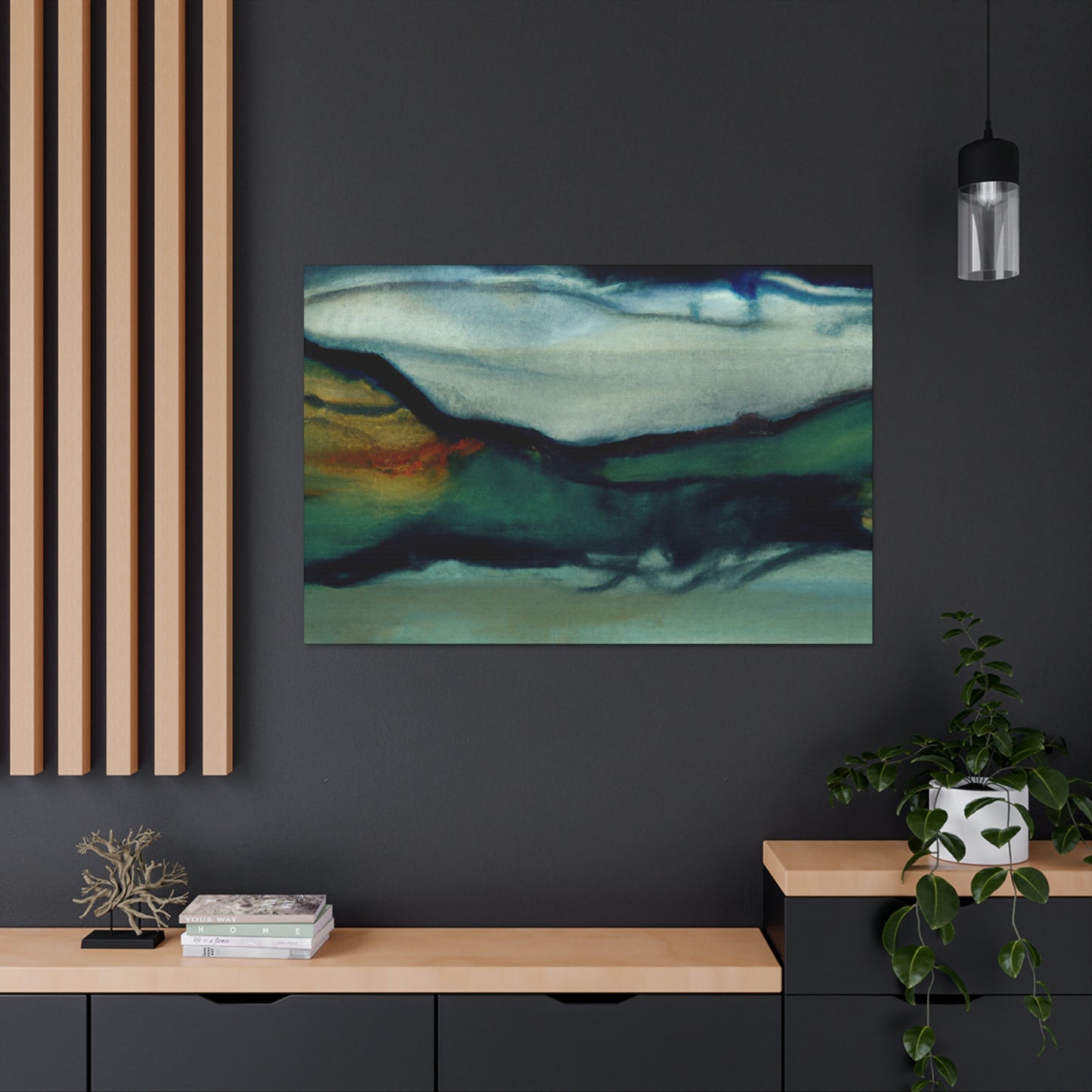 Muted Tinted Canvas