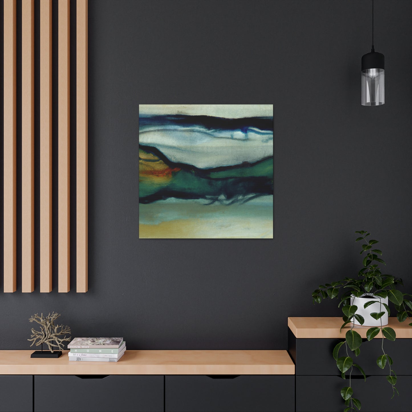 Muted Tinted Canvas